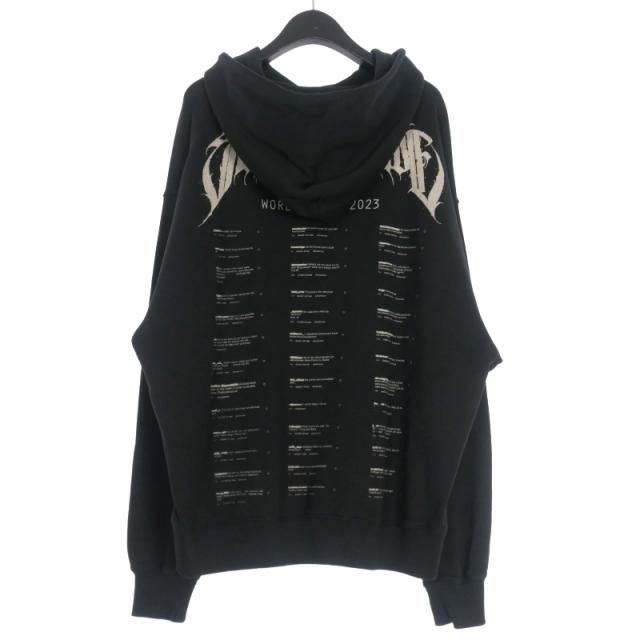 【中古】未使用品 フォーティーフォーレーベルグループ 44 LABEL GROUP STAY POSITIVE HOODIE フーディ パーカー S_1