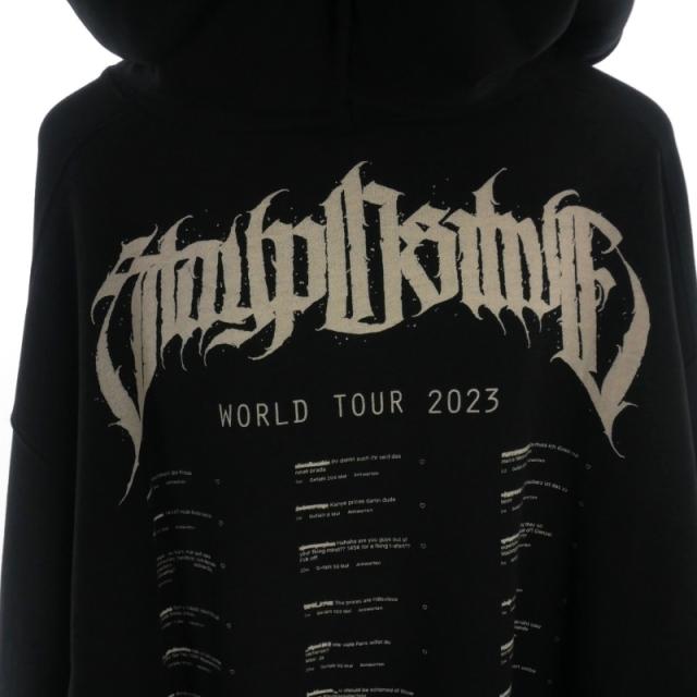 【中古】未使用品 フォーティーフォーレーベルグループ 44 LABEL GROUP STAY POSITIVE HOODIE フーディ パーカー S_5
