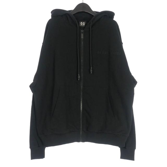 【中古】未使用品 フォーティーフォーレーベルグループ 44 LABEL GROUP 44 FLARE ジップフーディ パーカー 長袖 S