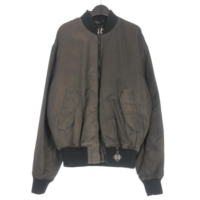 【中古】未使用品 フォーティーフォーレーベルグループ 44 LABEL GROUP Emil Flare Bomber Jacket Marble