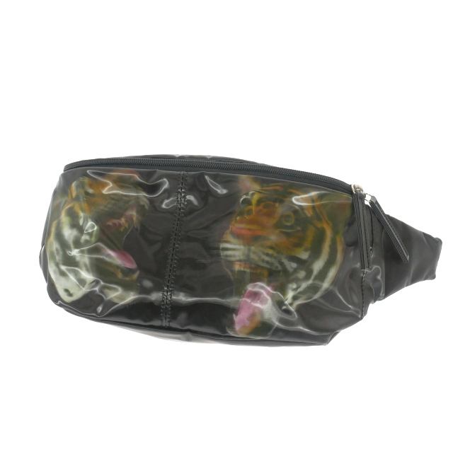 【中古】ダブレット doublet 19SS 3D Tiger Waist Bag タイガー ウエストバッグ 鞄 ブラック 黒 19SS01BG17 メンズ