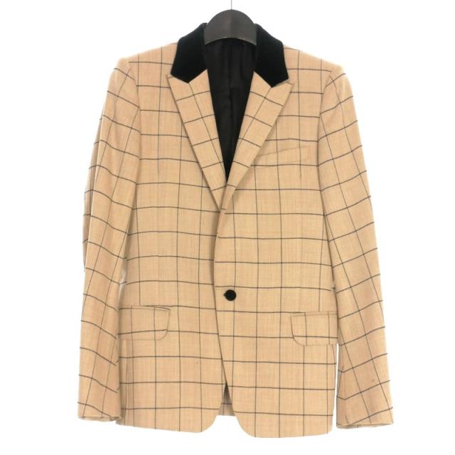 中古】ガラアーベント GalaabenD チェック柄 テーラードジャケット