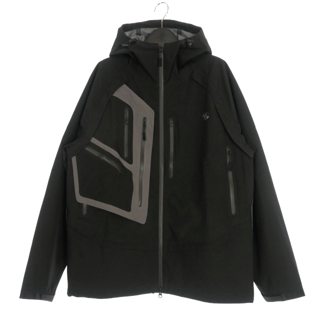 【中古】サンサンギア SAN SAN GEAR 24AW 3L WINDBLOCK JACKET マウンテンパーカー ジャケット 2 ブラック 黒