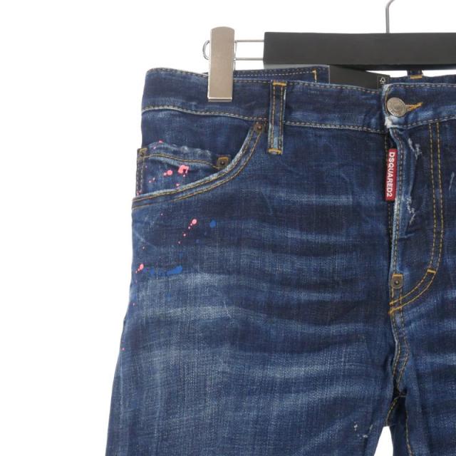 中古】未使用品 ディースクエアード DSQUARED2 24SS DARK NEON SPLASH