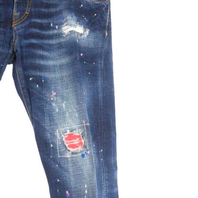 中古】未使用品 ディースクエアード DSQUARED2 24SS DARK NEON SPLASH