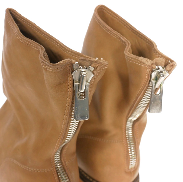 中古】未使用品 グイディ GUIDI HORSE FULL GRAIN バックジップブーツ