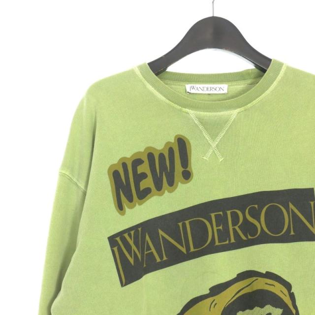 【中古】ジェイダブリューアンダーソン JWアンダーソン J.W.ANDERSON 23SS グラフィックプリント スウェット M