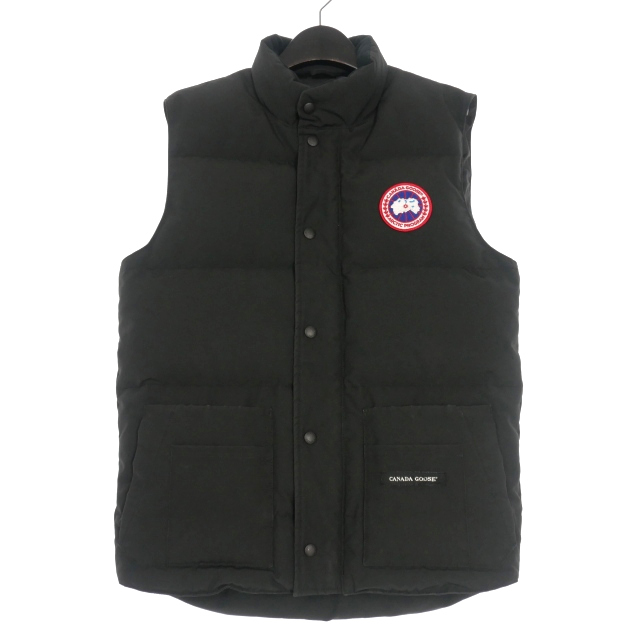 カナダグース CANADA GOOSE Freestyle Crew Vest フリースタイル クルー ダウンベスト XS ブラック 黒 4154M