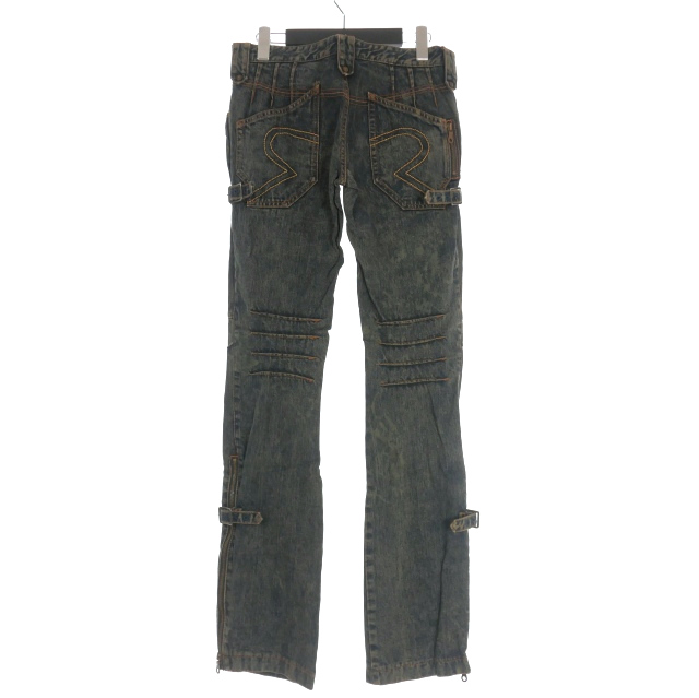 日本製/オベリスク/obelisk/バイカーパンツ/サイズ32 中古】オベリスク