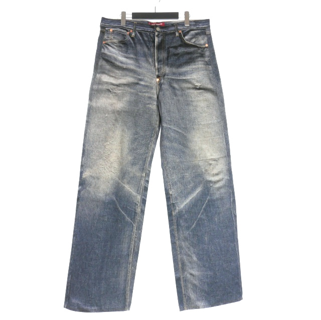 【中古】未使用品 eye JUNYA WATANABE MAN × Levi's × BerBerJin 25SS  デニム転写パンツ 中古】未使用品 eye JUNYA WATANABE MAN × Levi's × BerBerJin 25SS