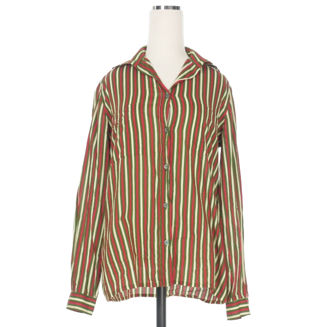 中古】グッチ GUCCI ヴィンテージ ストライプ ロングスリーブ 中古】グッチ GUCCI ヴィンテージ ストライプ ロングスリーブ