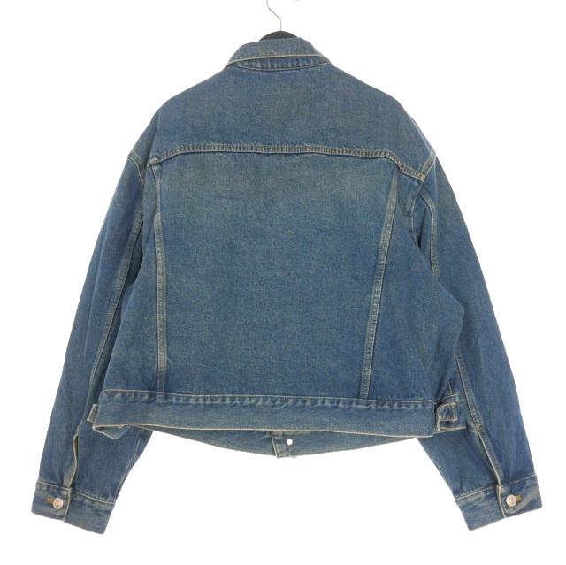 バレンシアガBALENCIAGA スウィングデニムジャケット Gジャン 【公式通販】