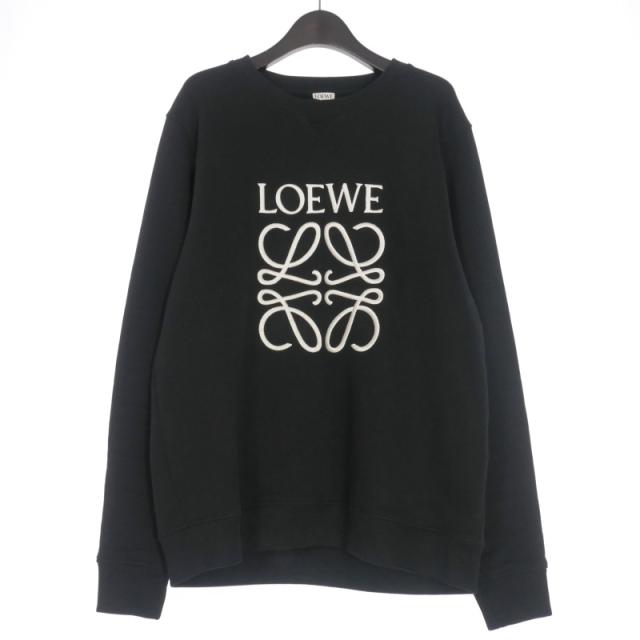 ロエベ LOEWE アナグラム ロゴ刺繍トレーナー スウェット 長袖 ロエベ LOEWE アナグラム ロゴ刺繍トレーナー スウェット 長袖