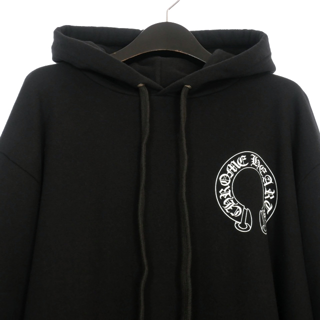 中古】クロムハーツ CHROME HEARTS Fuck You Horseshoe Hoodie