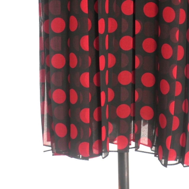 【中古】ジェイダブリューアンダーソン  J.W.ANDERSON ドット切替 ドッキング ワンピース ドレス ノースリーブ 36 サックスブルー