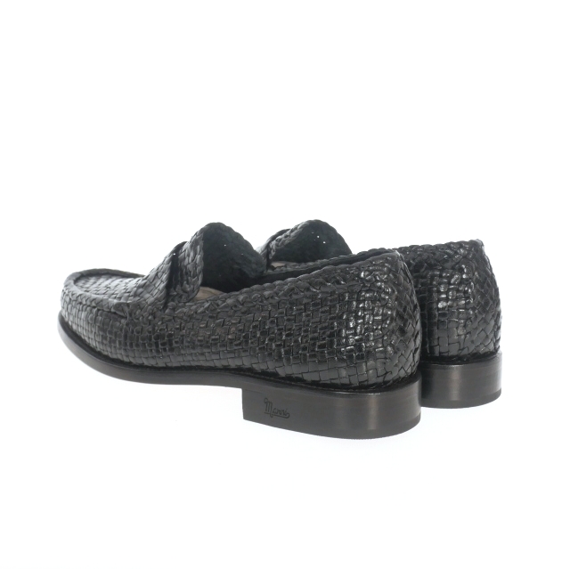 MARNI ブラック レザー ローファー 厚底 スカラップ 36 大特価 MARNI