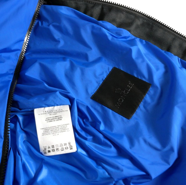 MONCLER JUNICHI GIUBBOTTO ナイロンジャケット ブルー MONCLER JUNICHI GIUBBOTTO ナイロンジャケット ブルー MONCLER