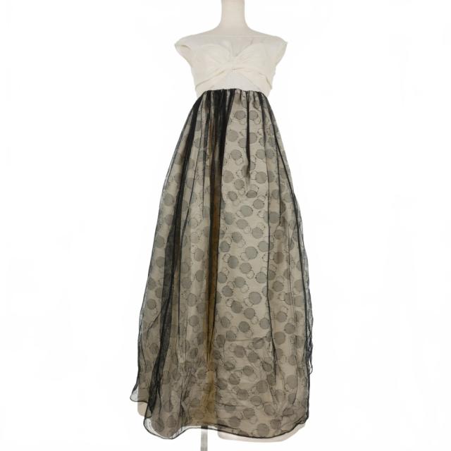【中古】メゾンマルジェラ Maison Margiela 22SS Empire Waist Dress エンパイアウエストドレス ロングワンピース 40