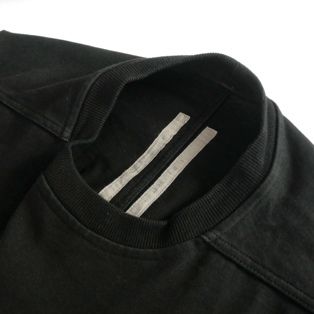 【中古】リックオウエンス Rick Owens 19AW Oversized Tee オーバーサイズ Tシャツ カットソー 半袖 XS ブラック 中古】リックオウエンス Rick Owens 19AW Oversized Tee オーバー