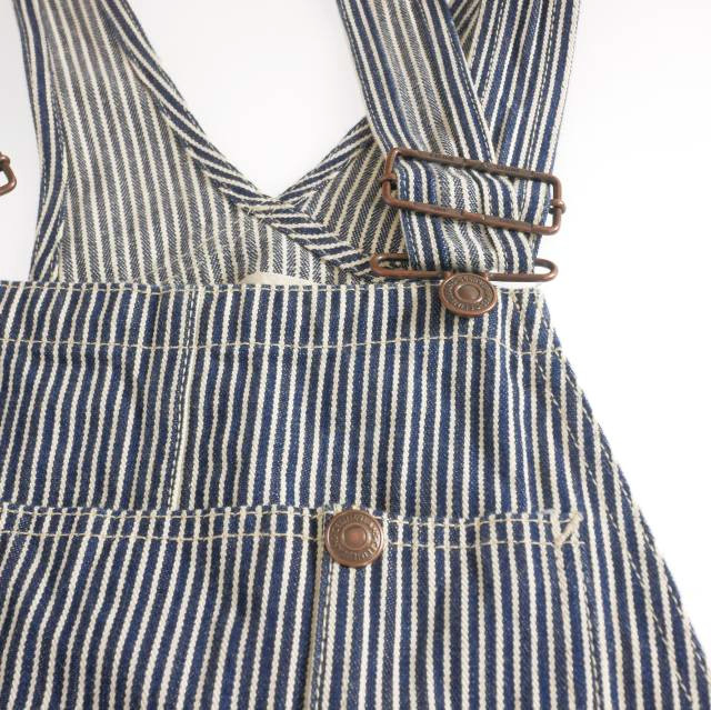 CELINE エディ期 20SS/ヒッコリーデニム オーバーオール /26 CELINE エディ期 20SS/ヒッコリーデニム オーバーオール /26 CELINE