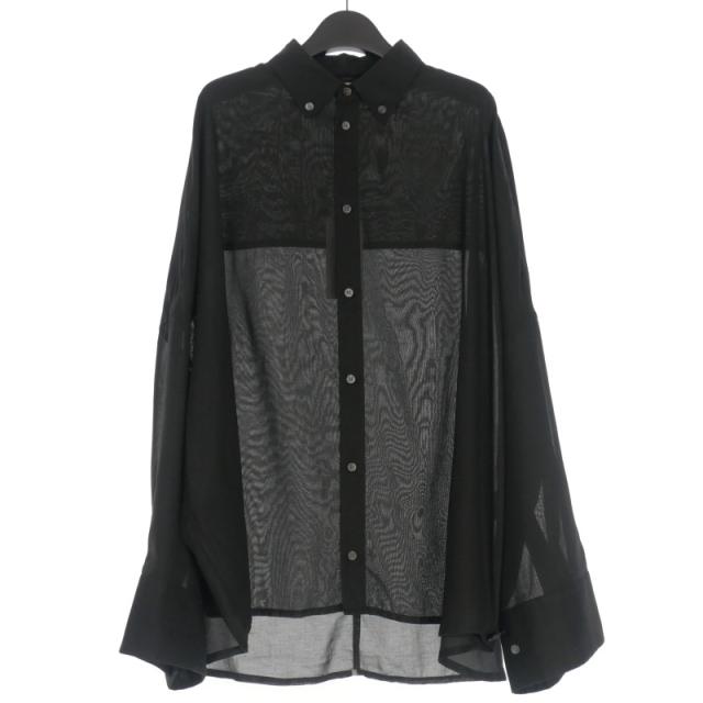 BIGI） メンズファッション フェイクレザーCPOシャツ／メンズビギ