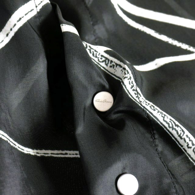 【中古】リックオウエンス Rick Owens 22SS SNAP COLLAR FAUN SHIRT シャツ ドレスシャツ 長袖 48 ブラック 中古】リックオウエンス Rick Owens 22SS SNAP COLLAR FAUN SHIRT