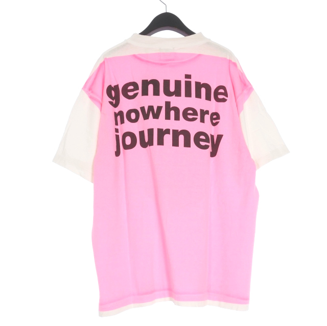 【中古】未使用品 セントマイケル SAINTMICHAEL × A BATHING APE 25AW HANDPRINT BAPE_SS TEE Tシャツ L 半袖