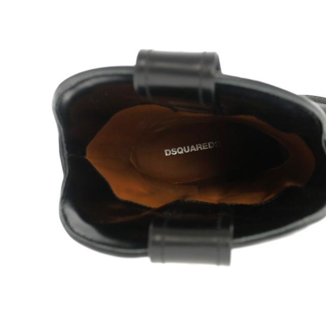 中古】未使用品 ディースクエアード DSQUARED2 23AW Heeled Boots 刺繍