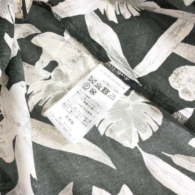 sara mallikaコットンルレックスダブルフラワープリントドレス SARA