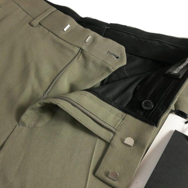 【中古】未使用品 アンドゥムルメステー 24SS DELIS SKINNY FIT TROUSERS スキニーフィット スラックス パンツ 48_5