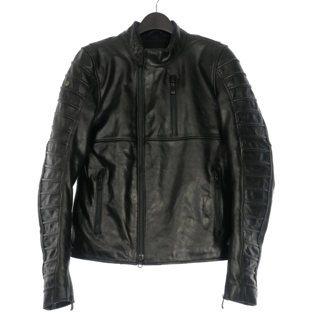 【中古】ハーレーダビッドソン HARLEY DAVIDSON Ozello レザー ライダースジャケット ブルゾン バイクウェア S