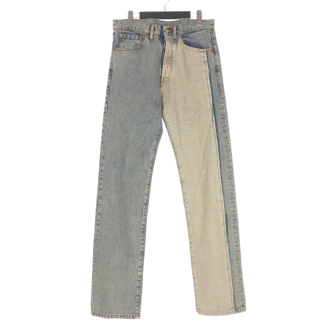 【中古】エムエムシックス メゾンマルジェラ MM6 Maison Margiela 24SS 5ポケット コントラストジーンズ デニムパンツ