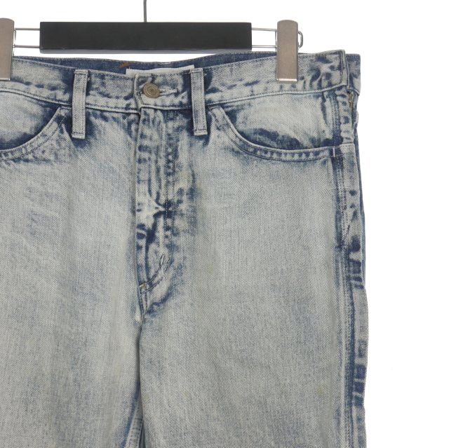 【中古】トーガ TOGA VIRILIS 23SS サイドジップ フレアデニム ジーンズ M/38/46 インディゴ TZ31-FF901 メンズ