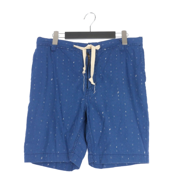 【中古】ポータークラシック Porter Classic アロハ ショートパンツ ショーツ S ブルー 青 メンズ 中古】ポータークラシック Porter Classic アロハ ショートパンツ