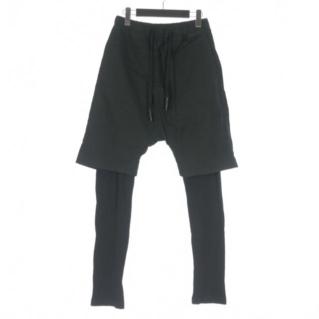 【中古】ファースト エイド トゥ ジ インジュアード First Aid to the Injured レイヤード イージーパンツ 1 ブラック