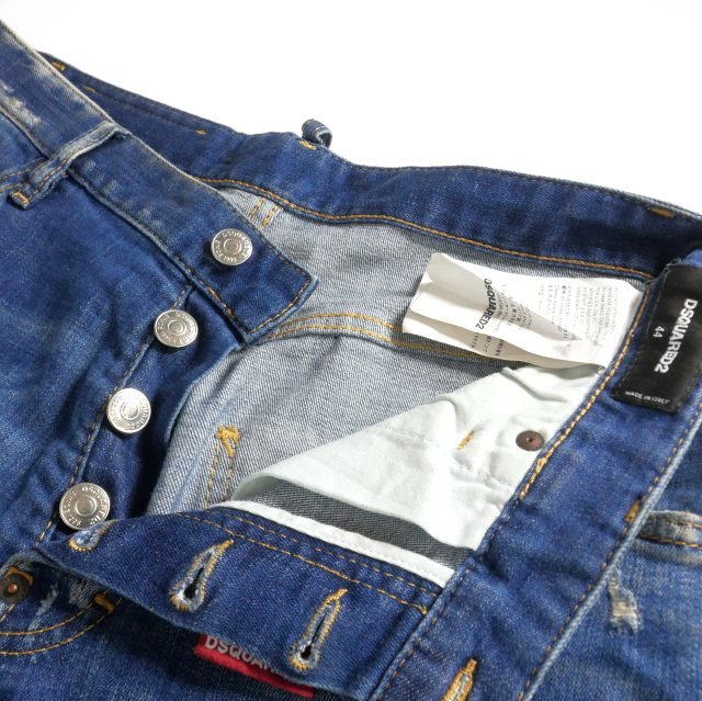 中古】ディースクエアード DSQUARED2 Classic Kenny Twist ダメージ