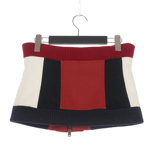 中古】ディースクエアード DSQUARED2 23AW サイドレザー ウール