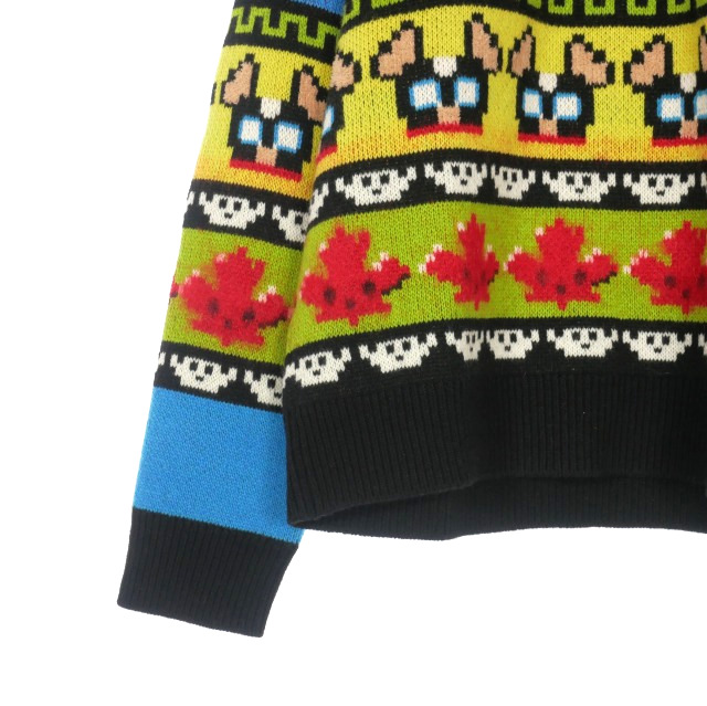 中古】未使用品 ディースクエアード DSQUARED2 23AW CIRO CREWNECK