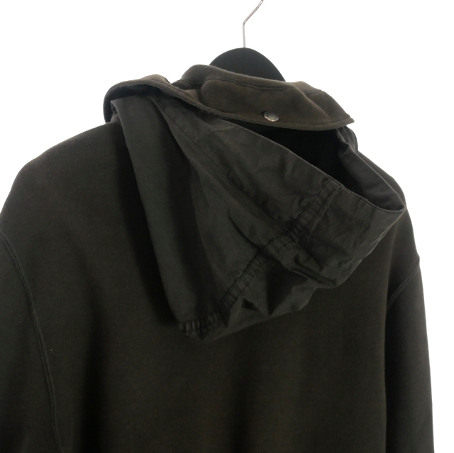 【中古】シーピーカンパニー C.P.COMPANY 00s ジップアップスウェットブルゾン ジャケット フード収納 M