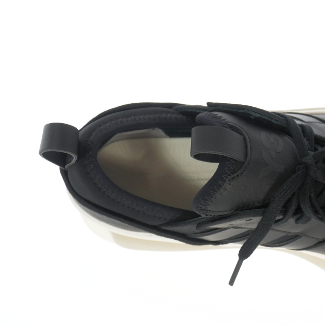 【中古】ワイスリー Y-3 ヨウジヤマモト Rivalry ローカットスニーカー 靴 27.0cm ブラック/ホワイト 黒 白 IG4090