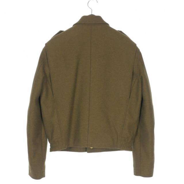 【中古】未使用品 ディースクエアード DSQUARED2 23AW Insulated Jacket ウール ジャケット ブルゾン 42 カーキ_1