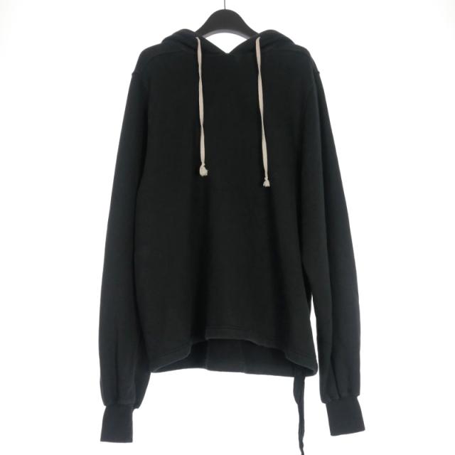 【中古】ダークシャドウ リックオウエンス 23SS JUMBO HOODIE スウェットパーカー フーディー 長袖 ONE ブラック
