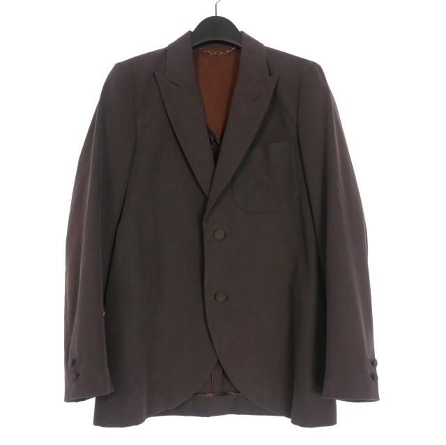 【中古】ナンバーナイン NUMBER (N)INE 02AW アーカイブ Lanificio Bottolii テーラードジャケット ブレザー 長袖