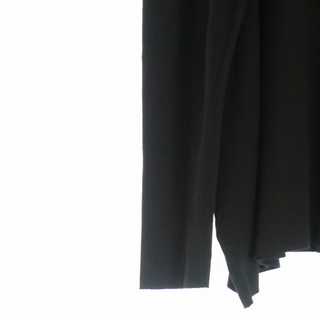 【中古】未使用品 ダークシャドウ DRKSHDW 25AW JUMBO TABARD BLACK ハイネック ロングスリーブTシャツ カットソー_3