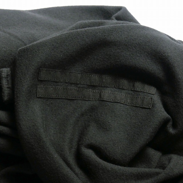 【中古】未使用品 ダークシャドウ DRKSHDW 25AW JUMBO TABARD BLACK ハイネック ロングスリーブTシャツ カットソー_4