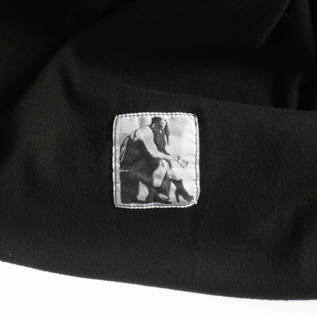 【中古】未使用品 ダークシャドウ DRKSHDW 25AW JUMBO TABARD BLACK ハイネック ロングスリーブTシャツ カットソー_5