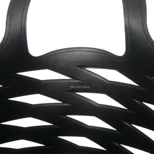 中古】バレンシアガ BALENCIAGA ネオバスケット PVC トートバッグ 鞄