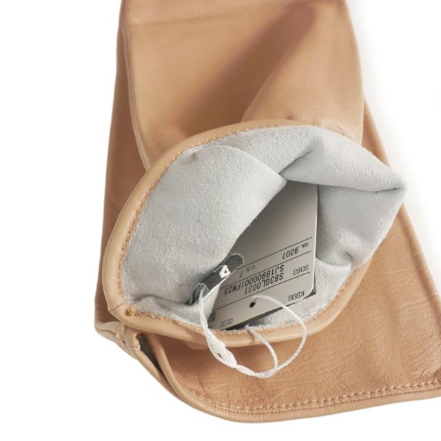 【中古】ディースクエアード DSQUARED2 23AW ナッパレザー ロンググローブ 手袋 7 ROSA ピンク S83GL0031 国内正規 中古】ディースクエアード DSQUARED2 23AW ナッパレザー ロング