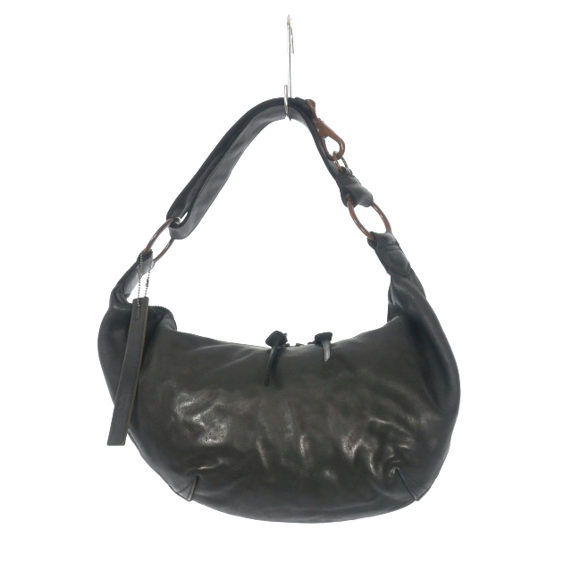 【中古】イサムカタヤマバックラッシュ ISAMU KATAYAMA BACKLASH ジャパンステアタンニン製品染め ショルダーバッグ