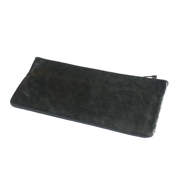 【中古】イサムカタヤマバックラッシュ ISAMU KATAYAMA BACKLASH GUIDI オイルホース レザー BLANK SWITCH 札入れ ブラック